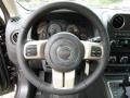 2017 Jeep Patriot Dark Slate Gray Interior Steering Wheel Photo