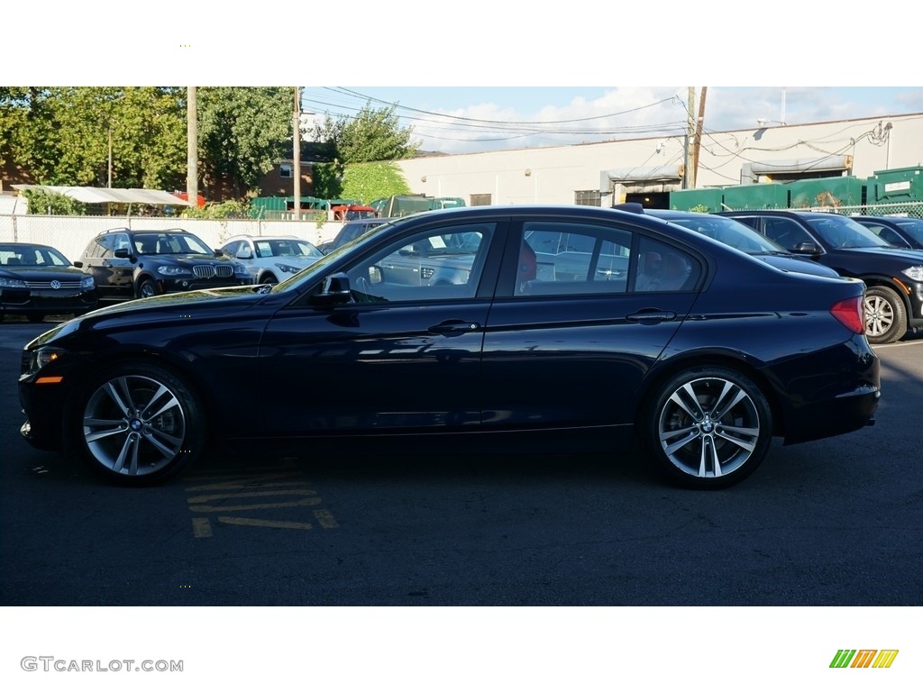 2013 3 Series 328i Sedan - Imperial Blue Metallic / Coral Red/Black photo #11