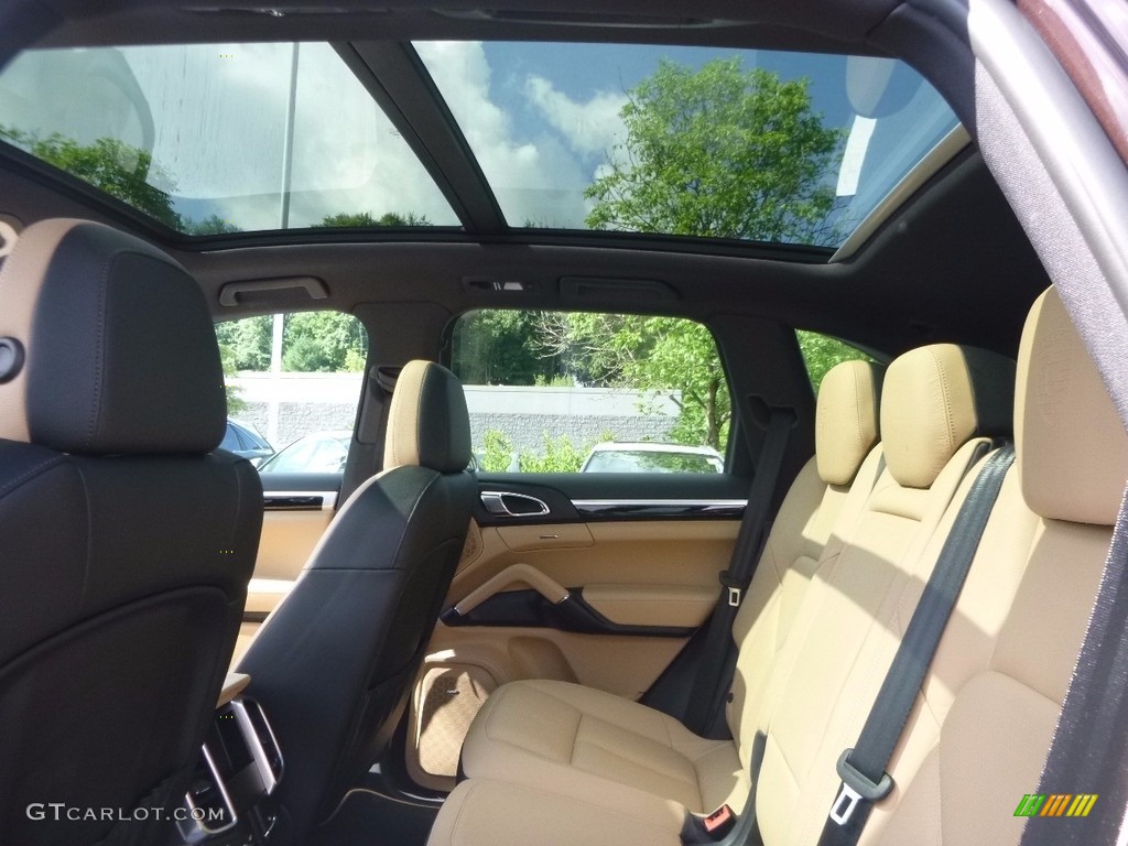 2014 Cayenne Platinum Edition - Mahogany Metallic / Black/Luxor Beige photo #9