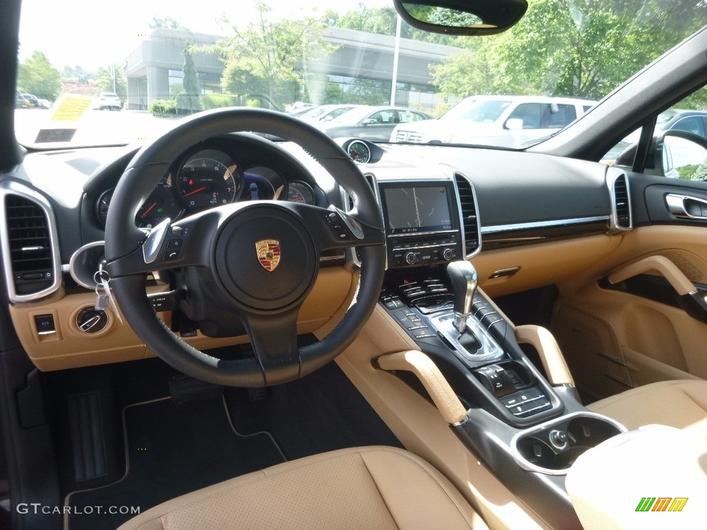 2014 Cayenne Platinum Edition - Mahogany Metallic / Black/Luxor Beige photo #11