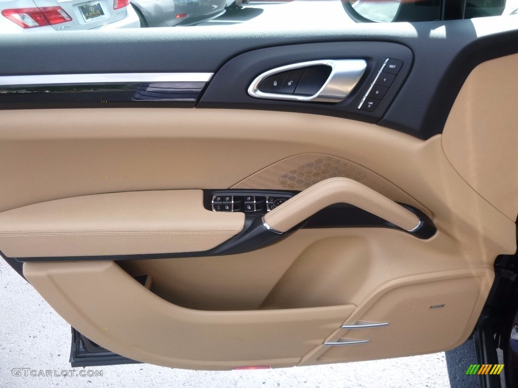 2014 Cayenne Platinum Edition - Mahogany Metallic / Black/Luxor Beige photo #12
