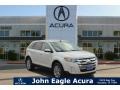 2012 White Platinum Metallic Tri-Coat Ford Edge Limited #115563091