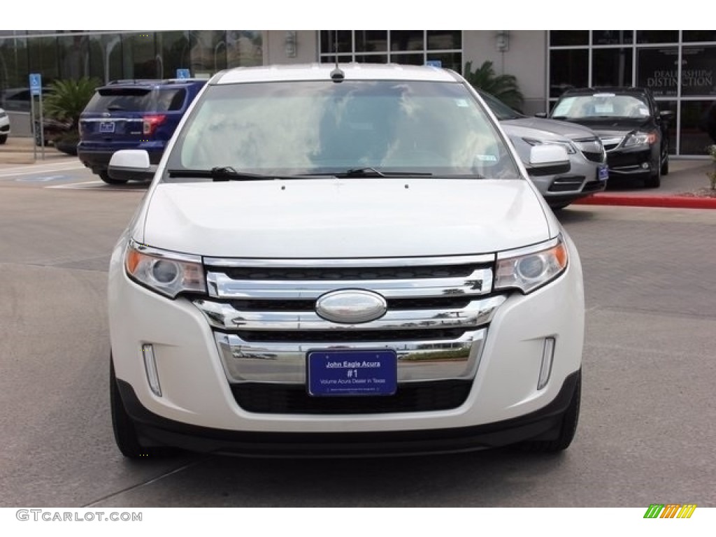 2012 Edge Limited - White Platinum Metallic Tri-Coat / Sienna photo #2