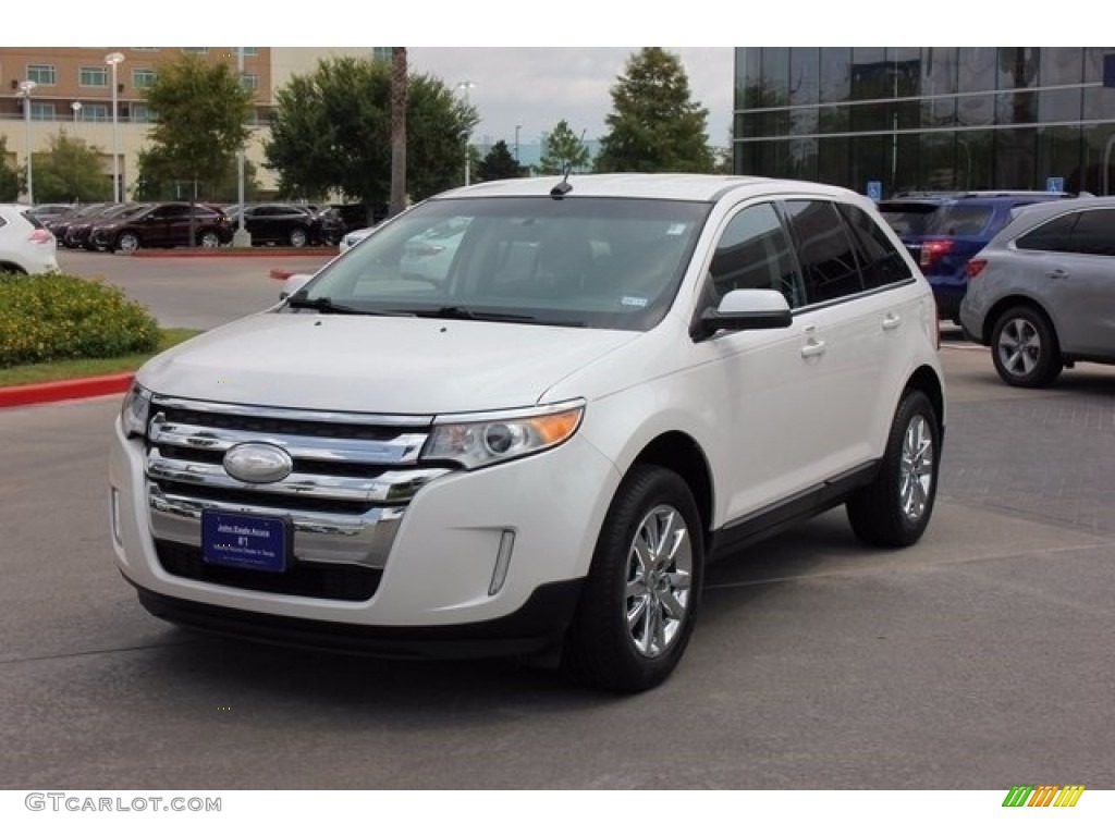 2012 Edge Limited - White Platinum Metallic Tri-Coat / Sienna photo #3