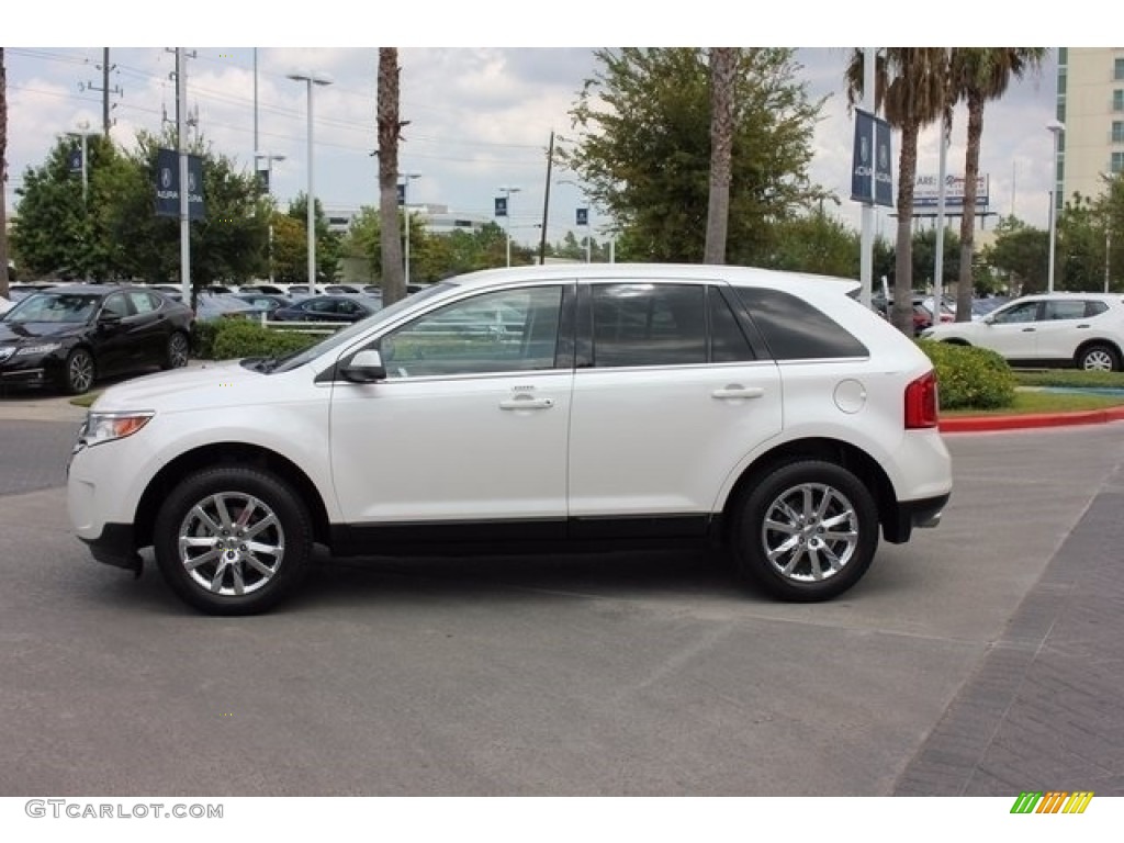 2012 Edge Limited - White Platinum Metallic Tri-Coat / Sienna photo #4