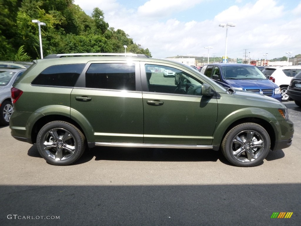 2017 Journey Crossroad AWD - Olive Green / Black photo #7