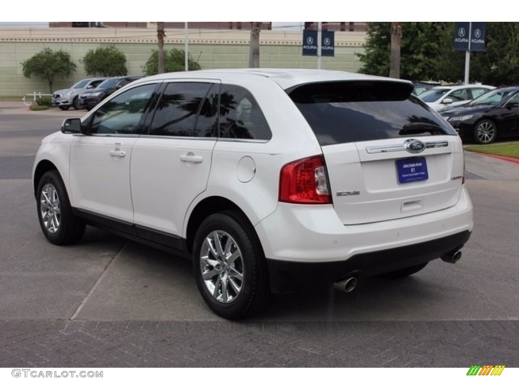 2012 Edge Limited - White Platinum Metallic Tri-Coat / Sienna photo #5