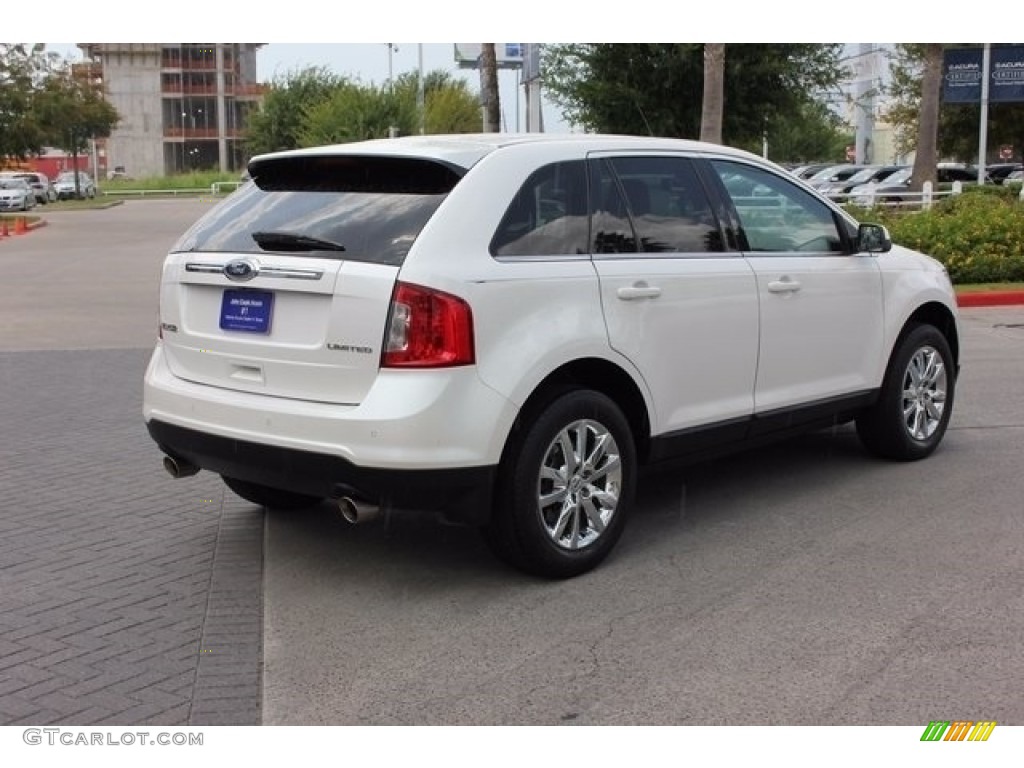 2012 Edge Limited - White Platinum Metallic Tri-Coat / Sienna photo #7