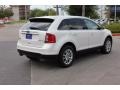 2012 White Platinum Metallic Tri-Coat Ford Edge Limited  photo #7
