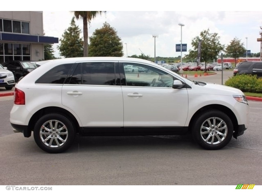 2012 Edge Limited - White Platinum Metallic Tri-Coat / Sienna photo #8