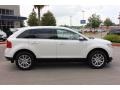 2012 White Platinum Metallic Tri-Coat Ford Edge Limited  photo #8