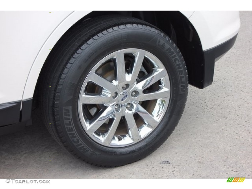 2012 Edge Limited - White Platinum Metallic Tri-Coat / Sienna photo #14