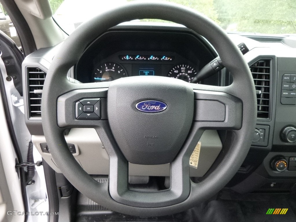 2016 F150 XL Regular Cab 4x4 - Oxford White / Medium Earth Gray photo #12