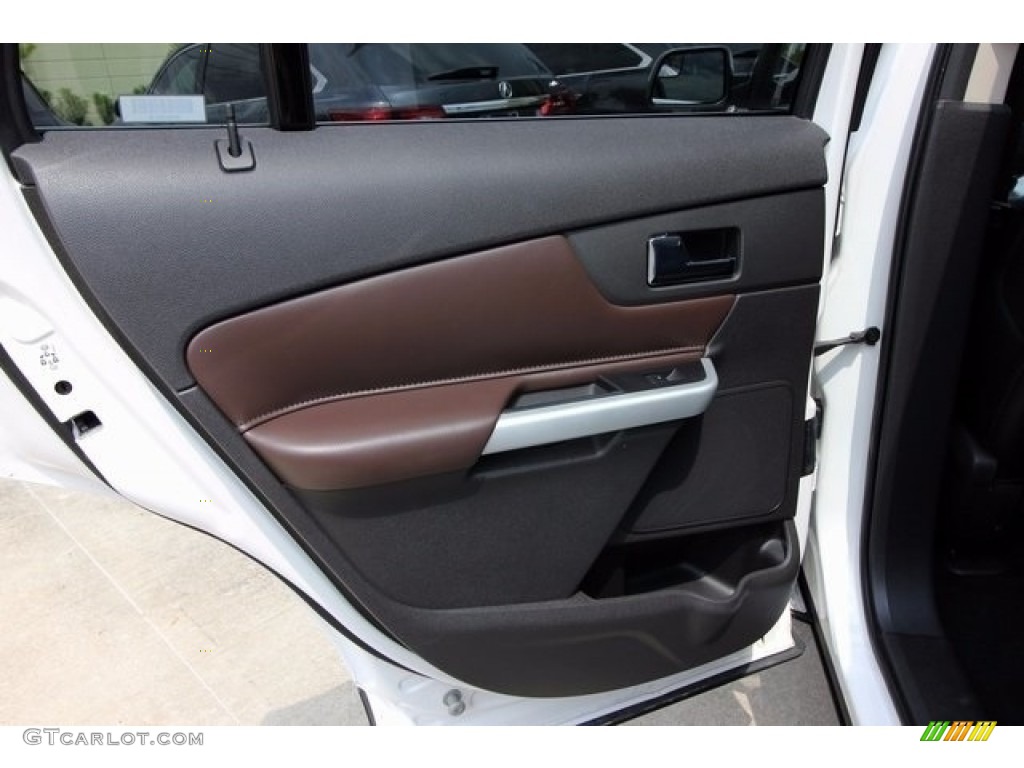 2012 Edge Limited - White Platinum Metallic Tri-Coat / Sienna photo #20