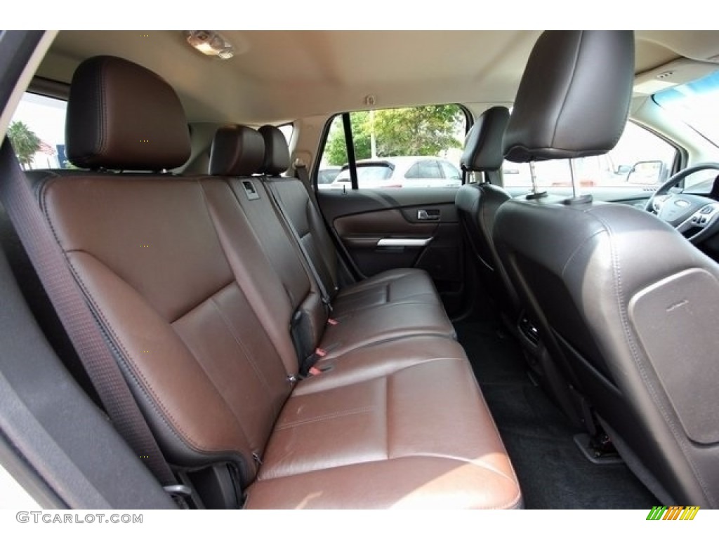 2012 Edge Limited - White Platinum Metallic Tri-Coat / Sienna photo #24