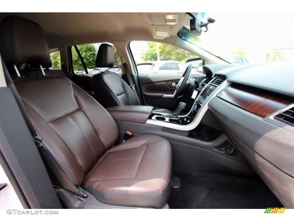 2012 Edge Limited - White Platinum Metallic Tri-Coat / Sienna photo #26