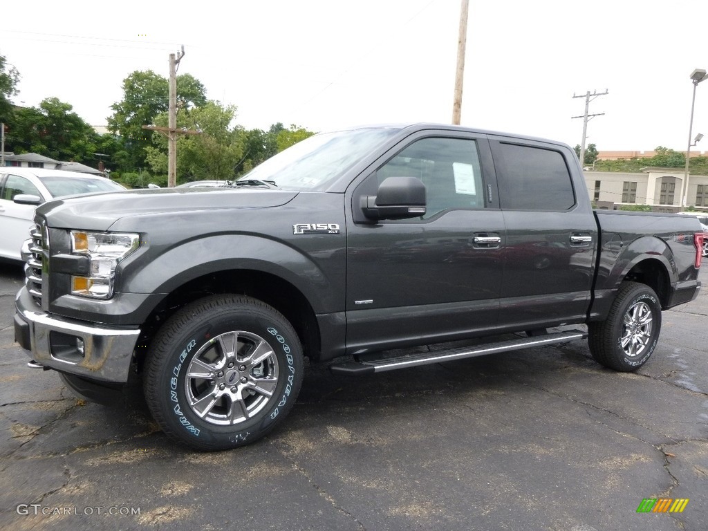 2016 F150 Lariat SuperCrew 4x4 - Magnetic / Medium Earth Gray photo #4