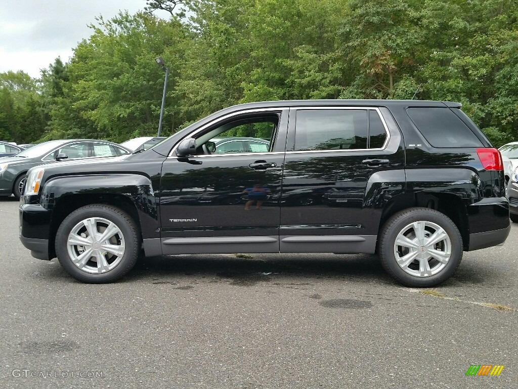 Onyx Black 2017 GMC Terrain SLE Exterior Photo #115578152