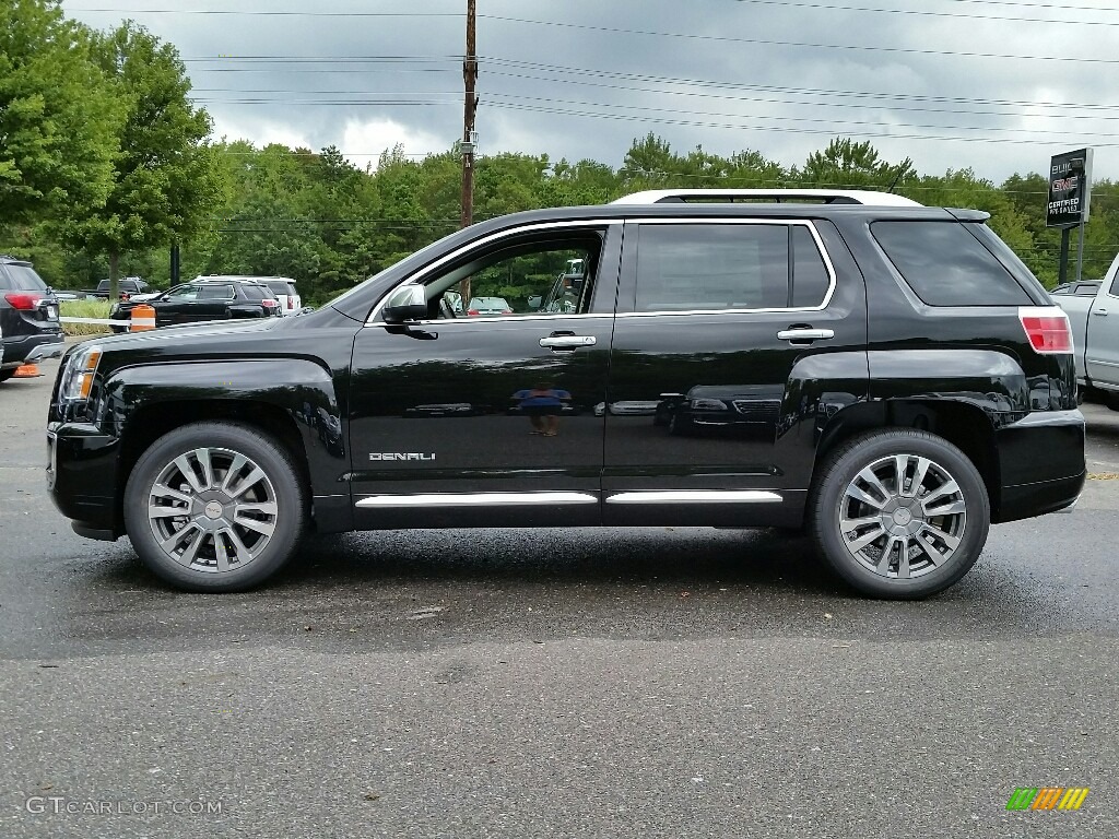 2017 Terrain Denali AWD - Ebony Twilight Metallic / Jet Black photo #3