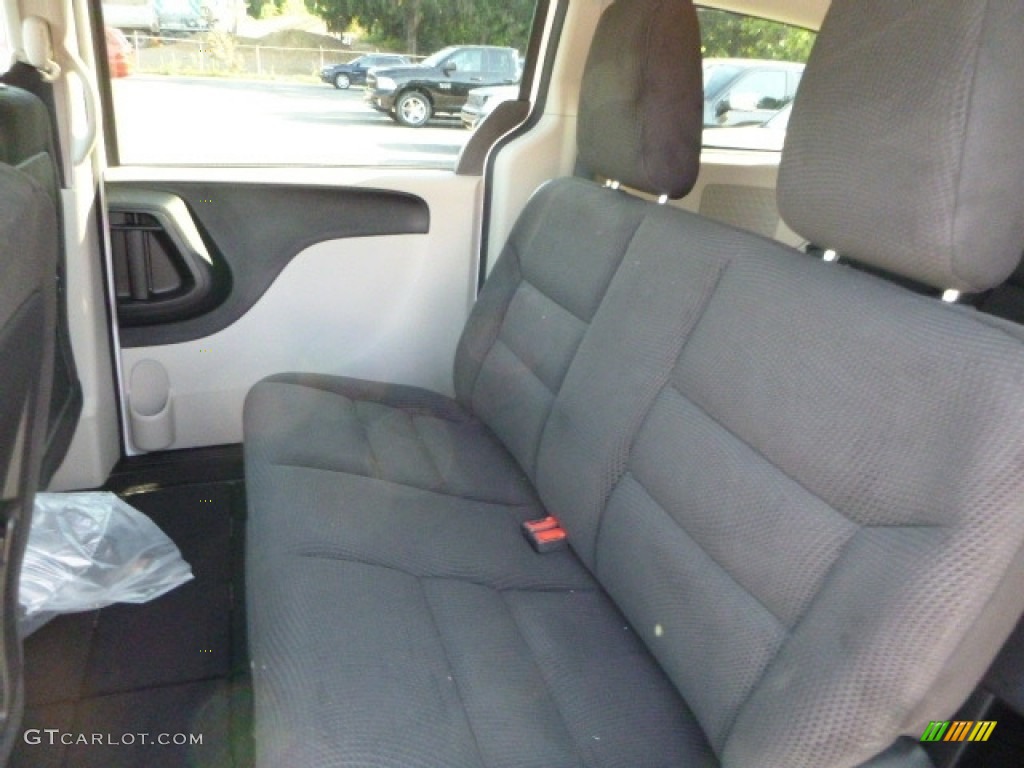 Black/Light Graystone Interior 2017 Dodge Grand Caravan SE Photo #115579691