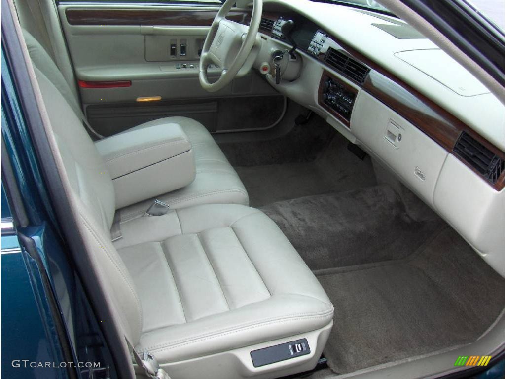 1995 Medium Adriatic Blue Metallic Cadillac Deville Sedan