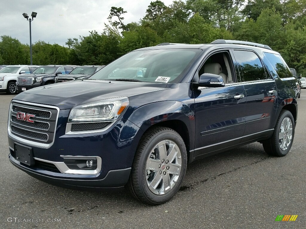 2017 Acadia Limited AWD - Dark Sapphire Blue Metallic / Light Titanium photo #1