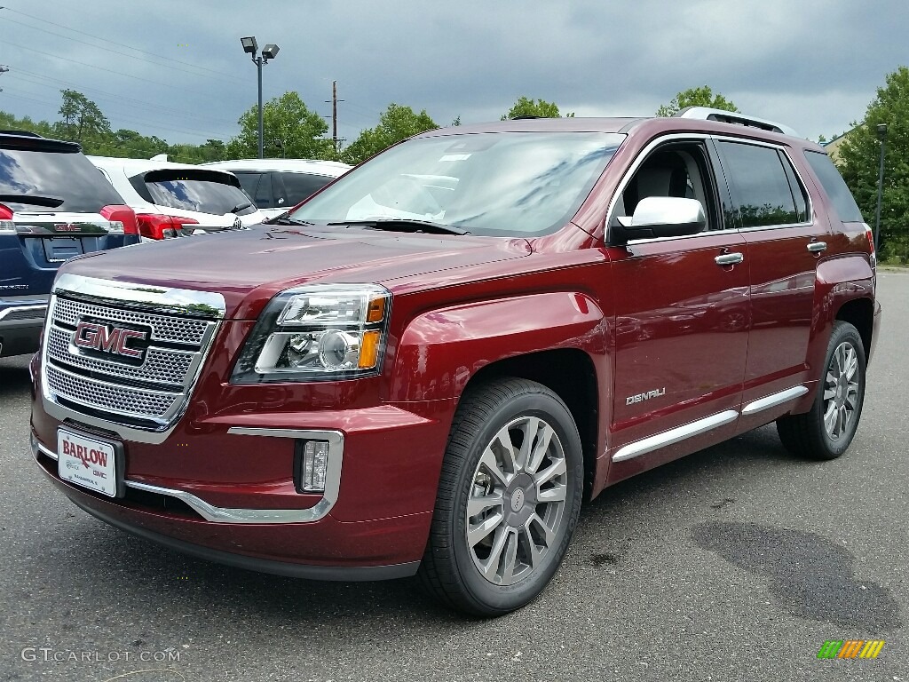 2017 Terrain Denali AWD - Crimson Red Tintcoat / Jet Black photo #1