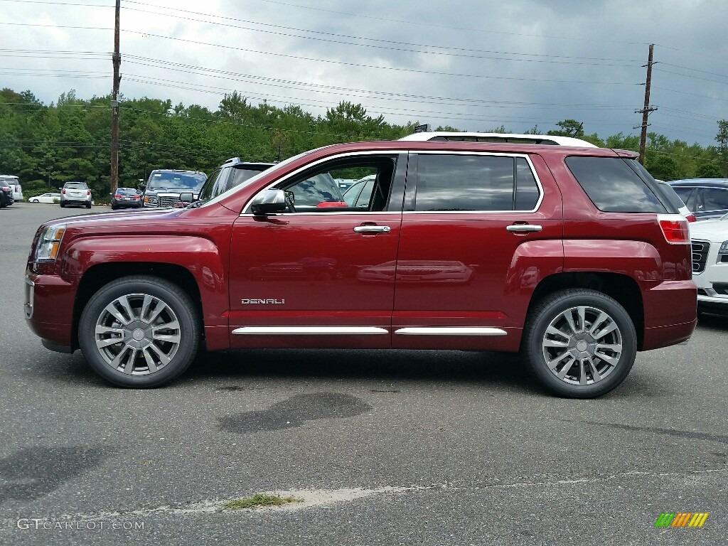 Crimson Red Tintcoat 2017 GMC Terrain Denali AWD Exterior Photo #115580756