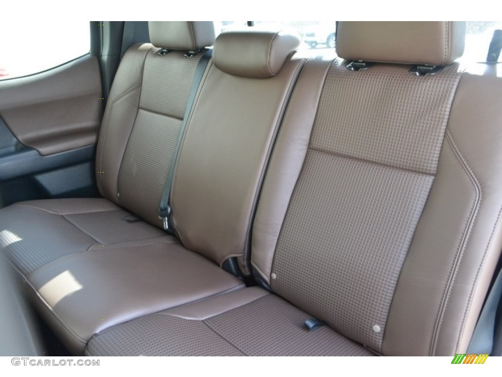 Limited Hickory Interior 2017 Toyota Tacoma Limited Double Cab 4x4 Photo #115580780