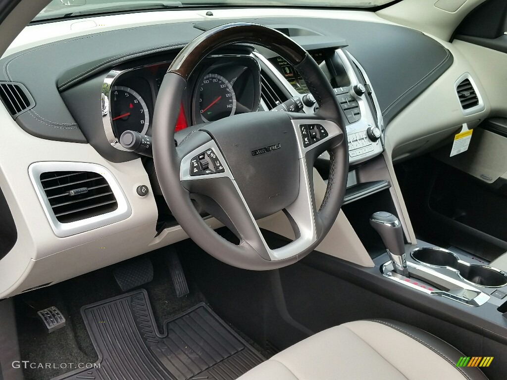 Jet Black Interior 2017 GMC Terrain Denali AWD Photo #115580906