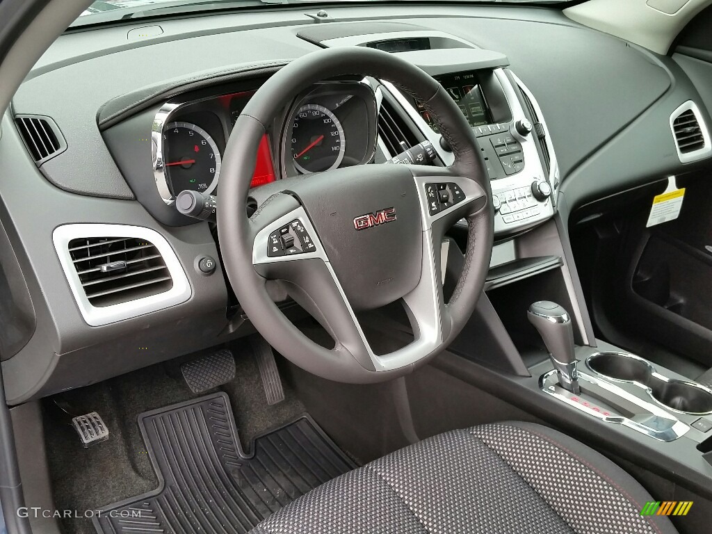 Jet Black Interior 2017 GMC Terrain SLE Photo #115581197