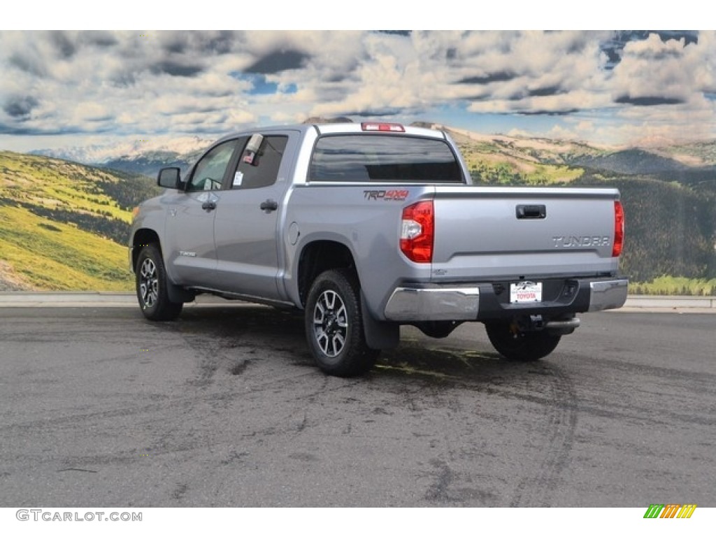 2016 Tundra SR5 CrewMax 4x4 - Silver Sky Metallic / Graphite photo #3