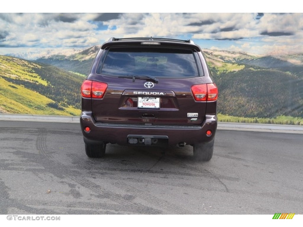 2016 Sequoia SR5 4x4 - Sizzling Crimson Mica / Gray photo #4