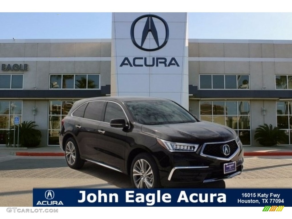 Crystal Black Pearl Acura MDX