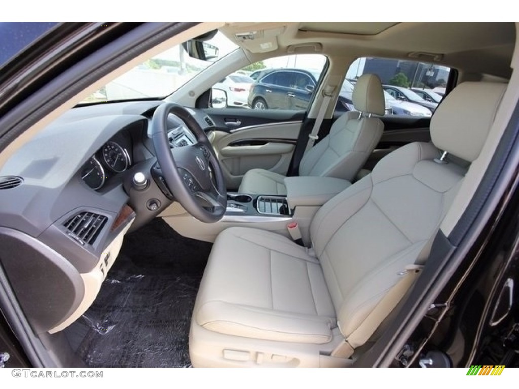 2017 MDX Technology - Crystal Black Pearl / Parchment photo #20