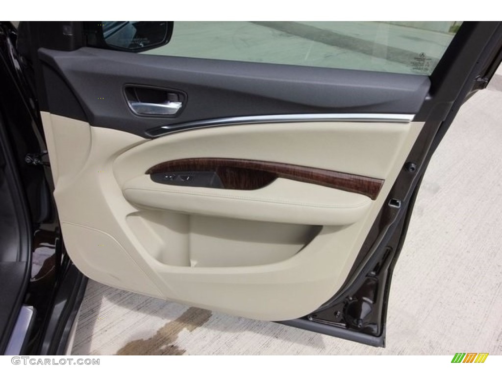 2017 MDX Technology - Crystal Black Pearl / Parchment photo #28