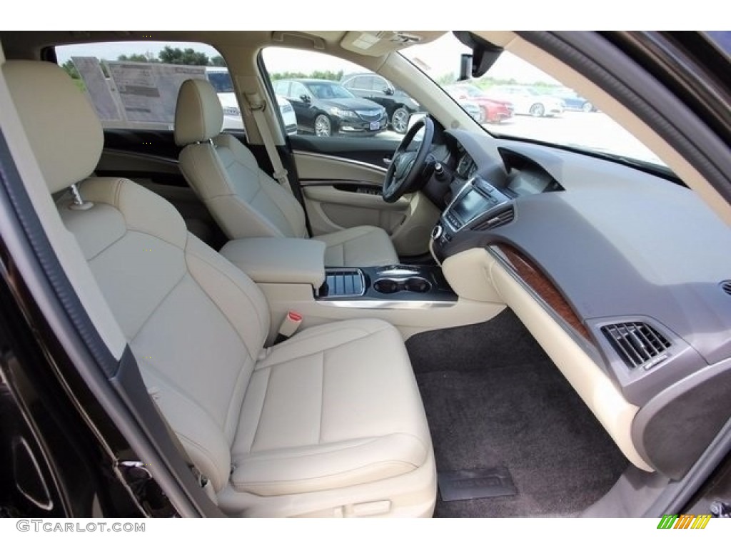 2017 MDX Technology - Crystal Black Pearl / Parchment photo #29