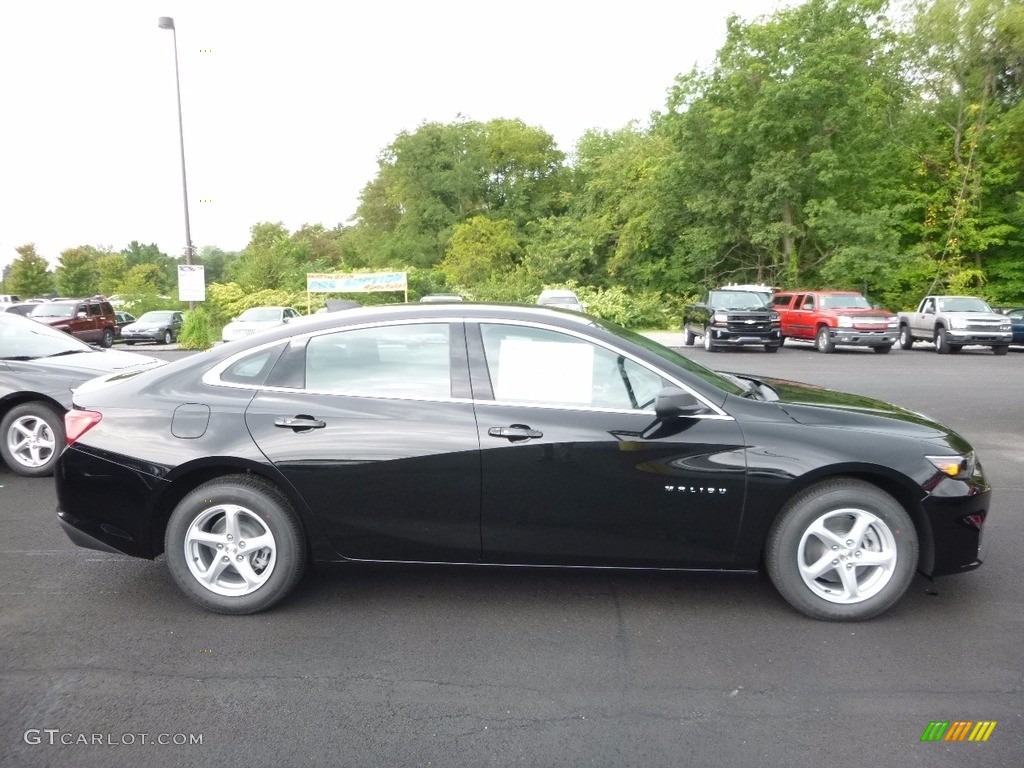 Mosaic Black Metallic 2017 Chevrolet Malibu LS Exterior Photo #115584536