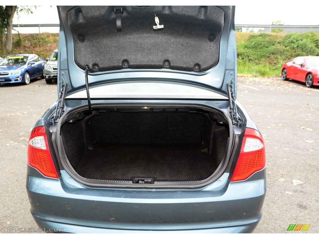 2012 Fusion SE - Steel Blue Metallic / Medium Light Stone photo #8