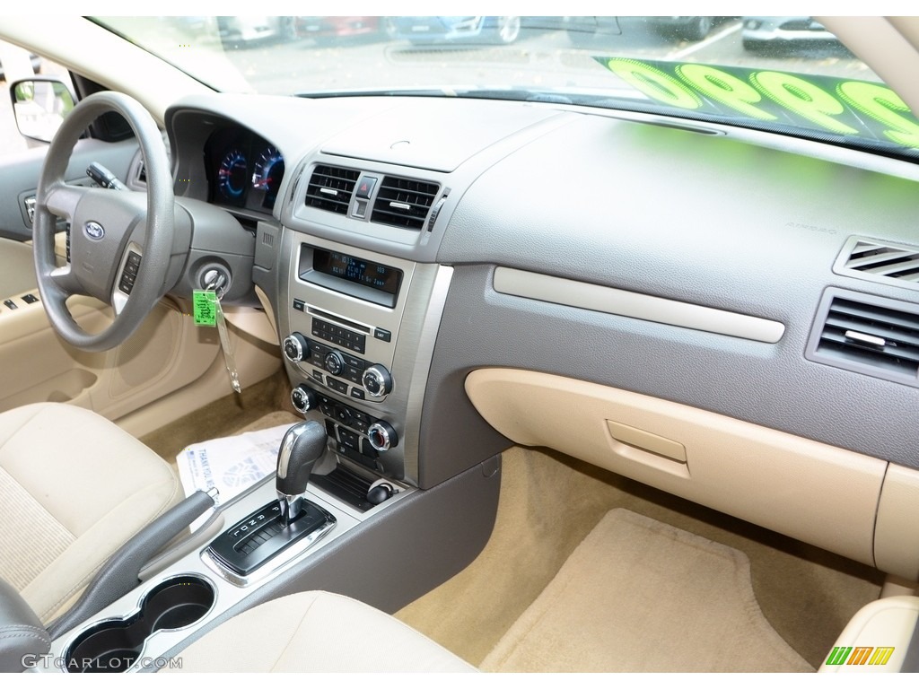 2012 Fusion SE - Steel Blue Metallic / Medium Light Stone photo #9