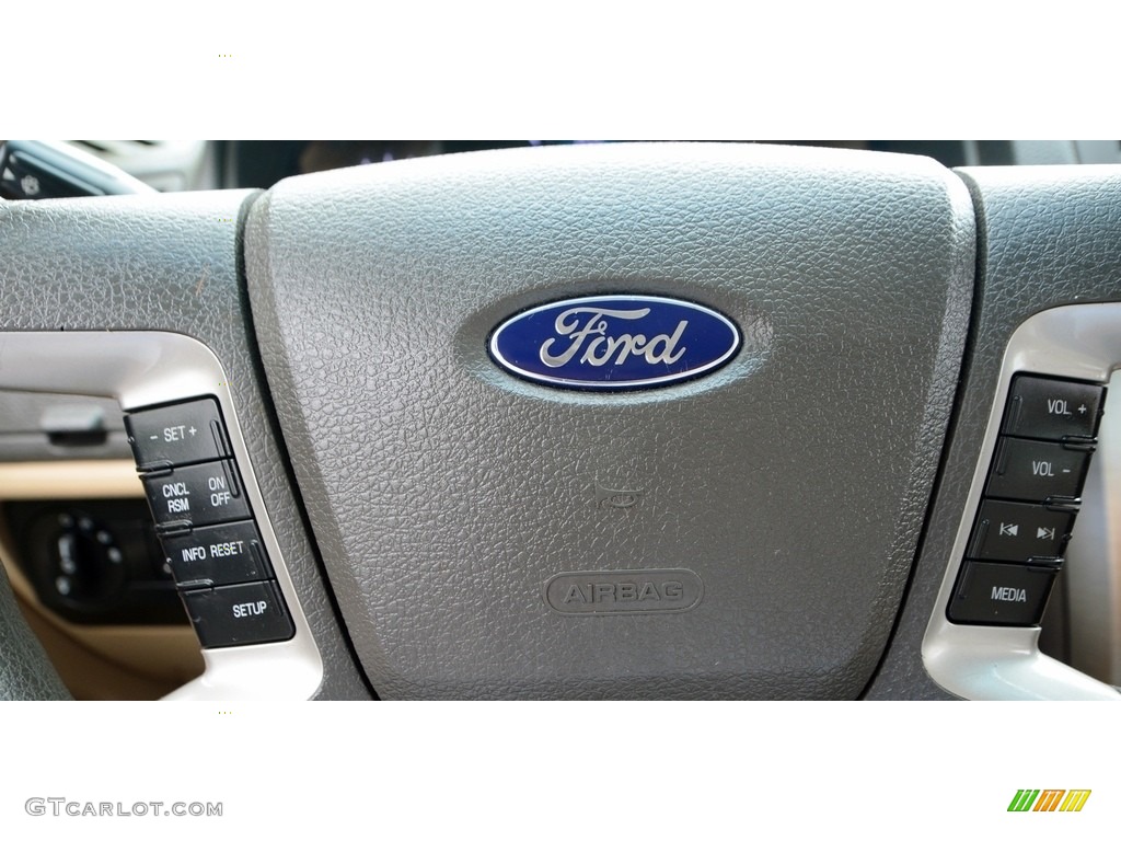 2012 Fusion SE - Steel Blue Metallic / Medium Light Stone photo #15