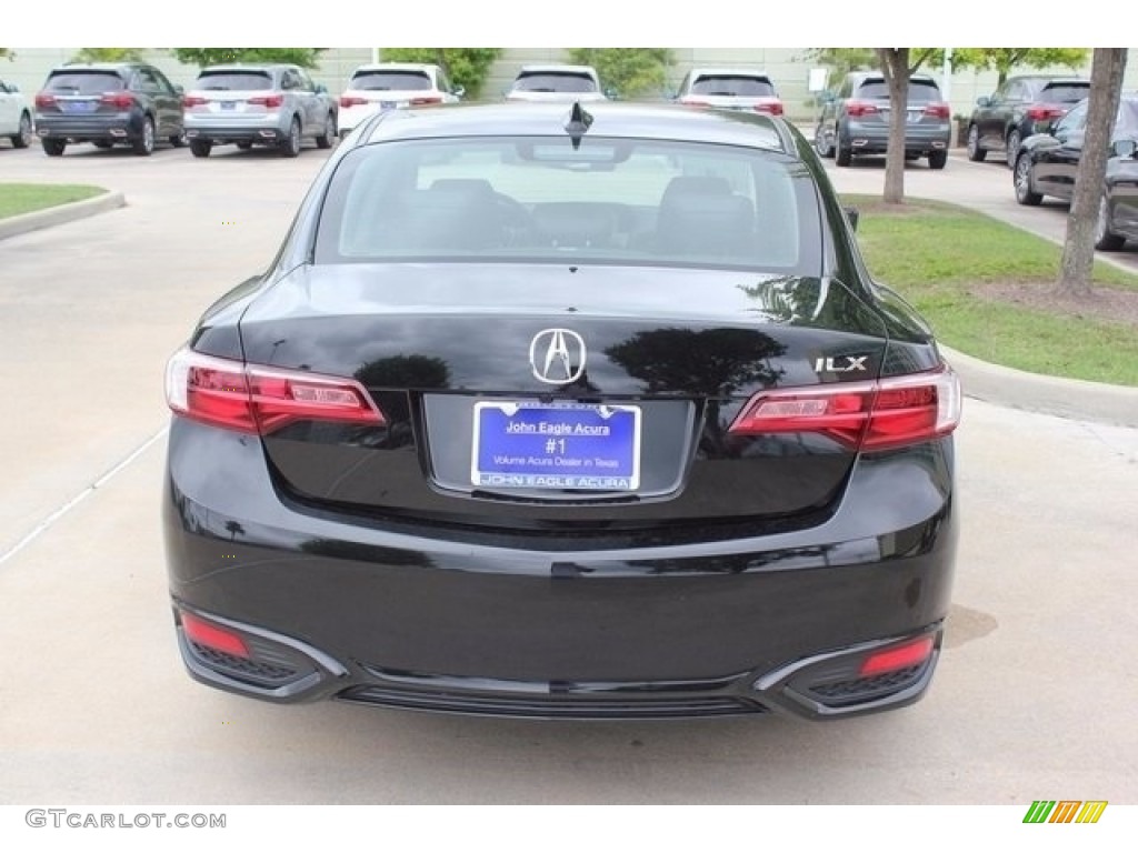 2017 ILX Technology Plus - Crystal Black Pearl / Ebony photo #6