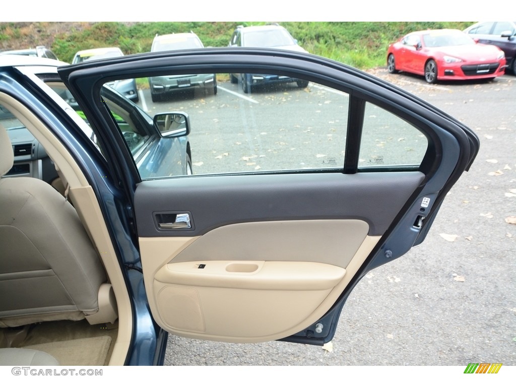 2012 Fusion SE - Steel Blue Metallic / Medium Light Stone photo #19