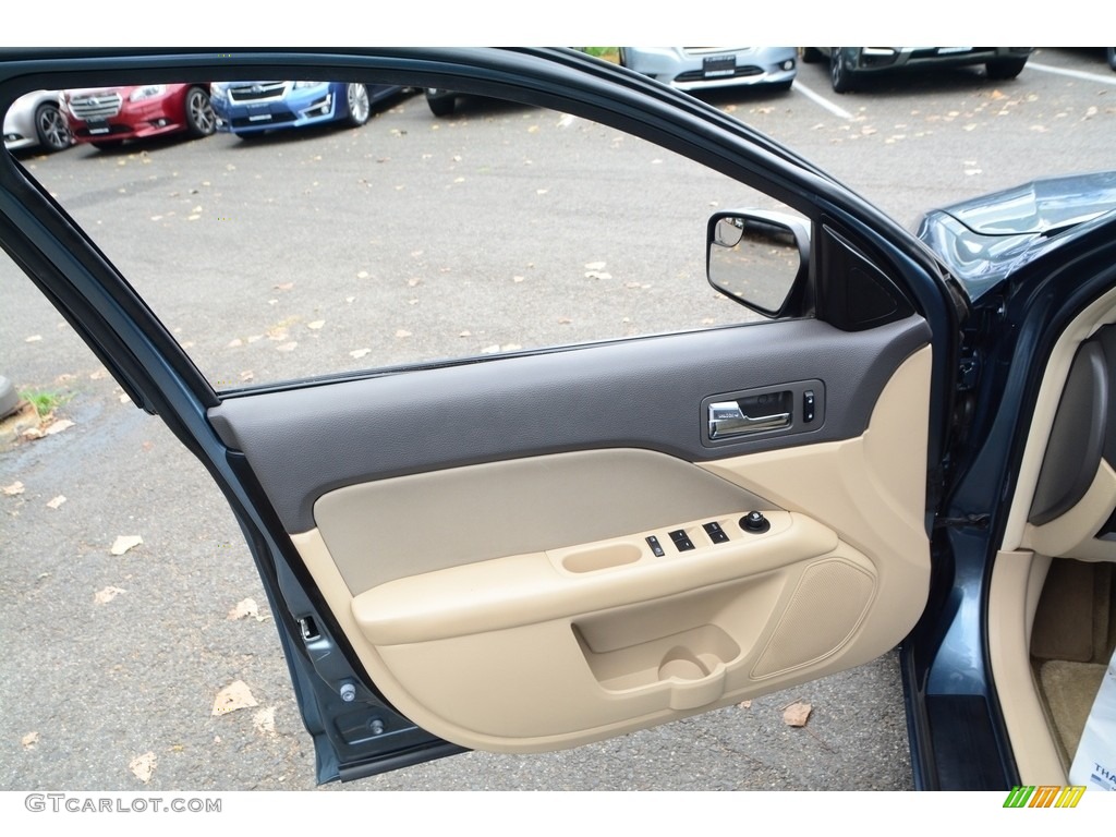 2012 Fusion SE - Steel Blue Metallic / Medium Light Stone photo #21