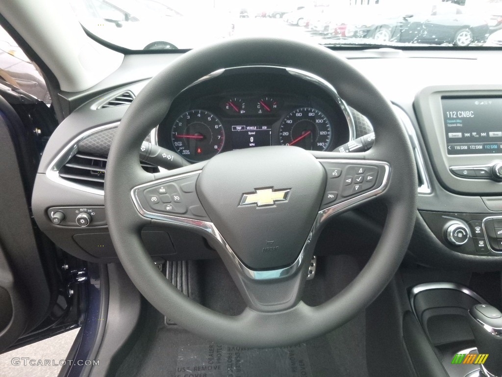 2017 Chevrolet Malibu LT Jet Black Steering Wheel Photo #115586069
