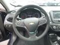 Jet Black 2017 Chevrolet Malibu LT Steering Wheel