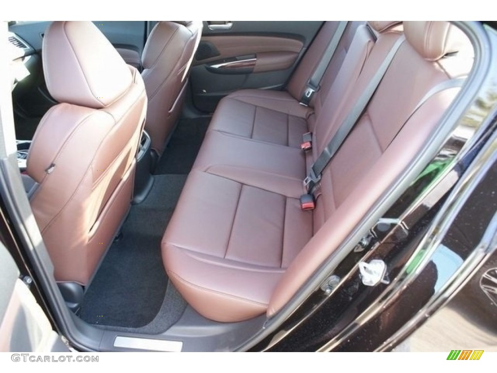 2017 Acura TLX V6 Technology Sedan Rear Seat Photo #115587689