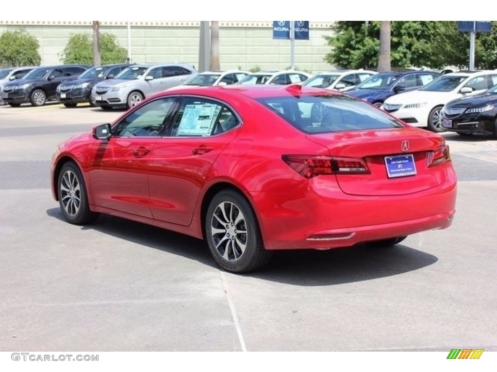 2017 TLX Sedan - San Marino Red / Ebony photo #5