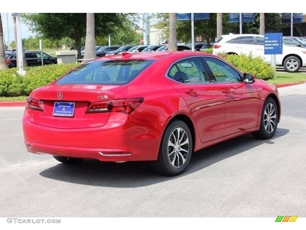 2017 TLX Sedan - San Marino Red / Ebony photo #7