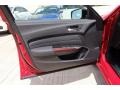 Ebony 2017 Acura TLX Sedan Door Panel